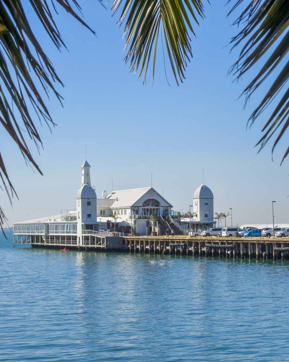 Pier in Geelong, Australia