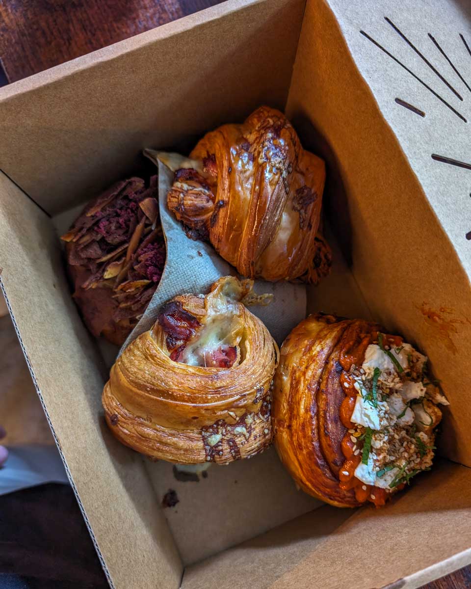 The croissants we bought at Lune Croissanterie in Melbourne, Australia
