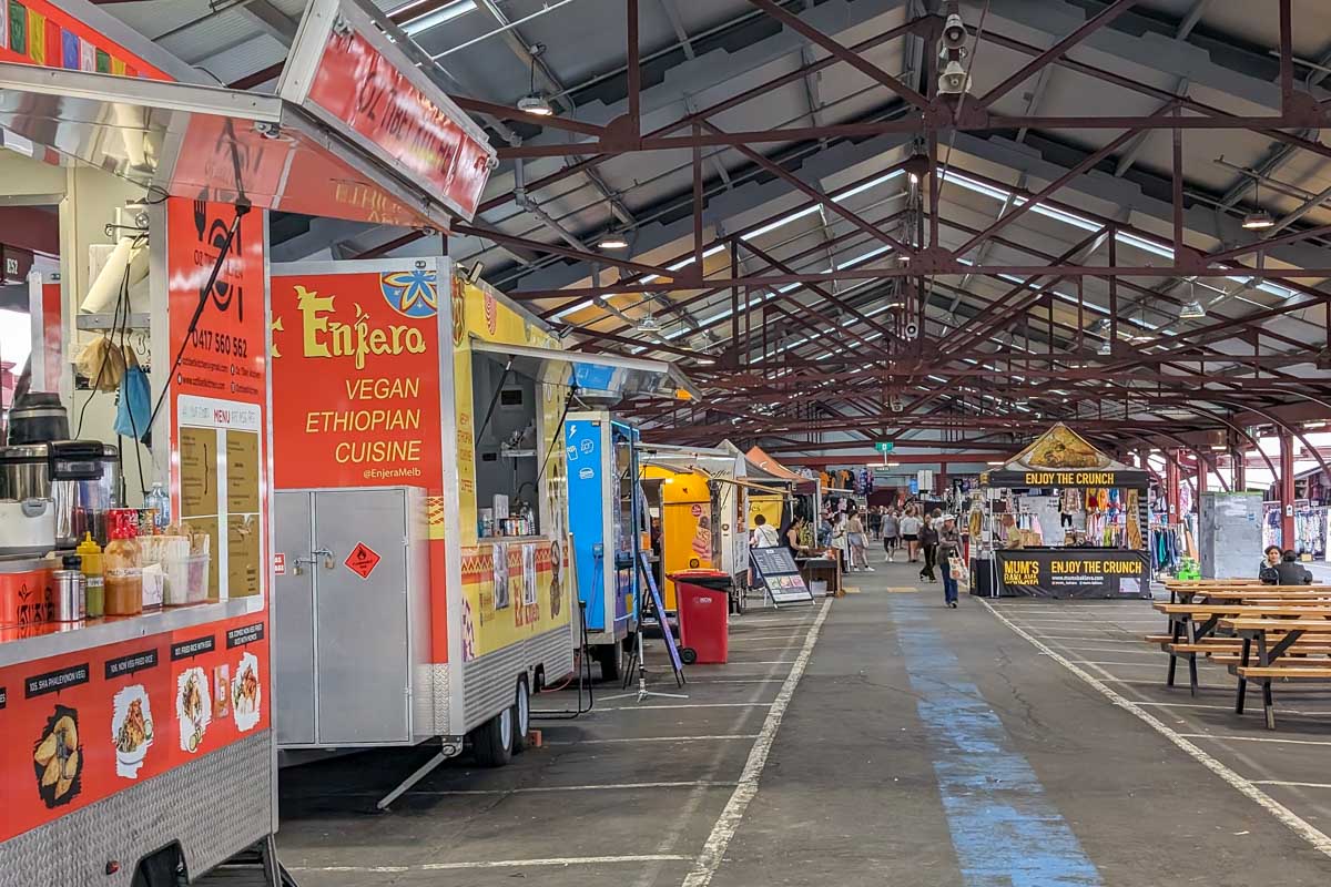 Eat Enjera at the Queen Victoria Market in Melbourne Australia