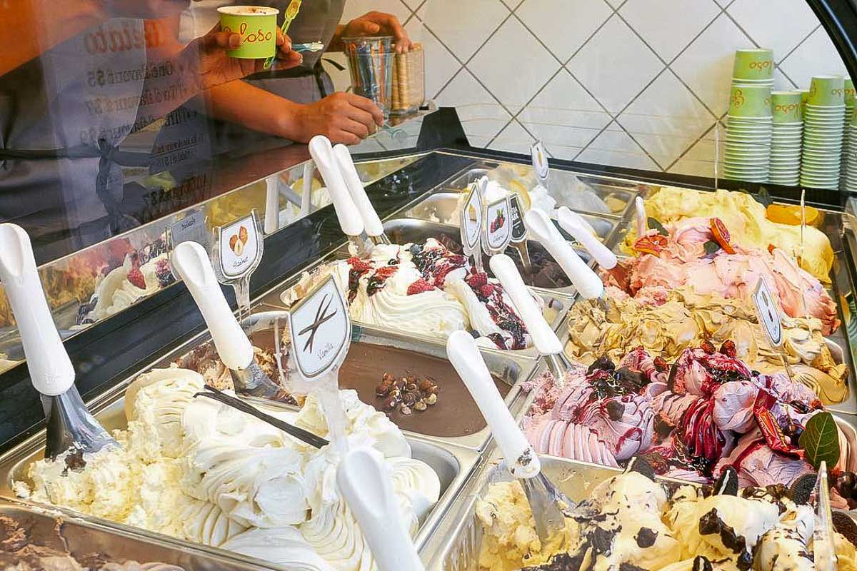 Geloso Gelateria at the Queen Victoria Market in Melbourne Australia