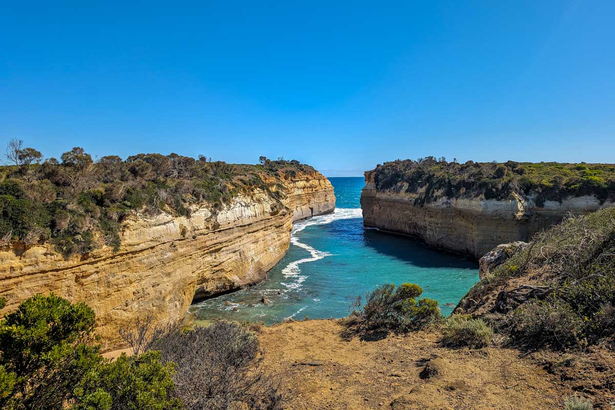 The Loch Ard Gorge on the Great Ocean Road