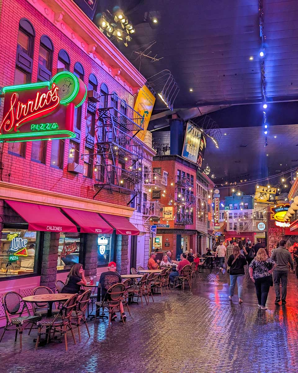 Inside New york new york Las Vegas USA