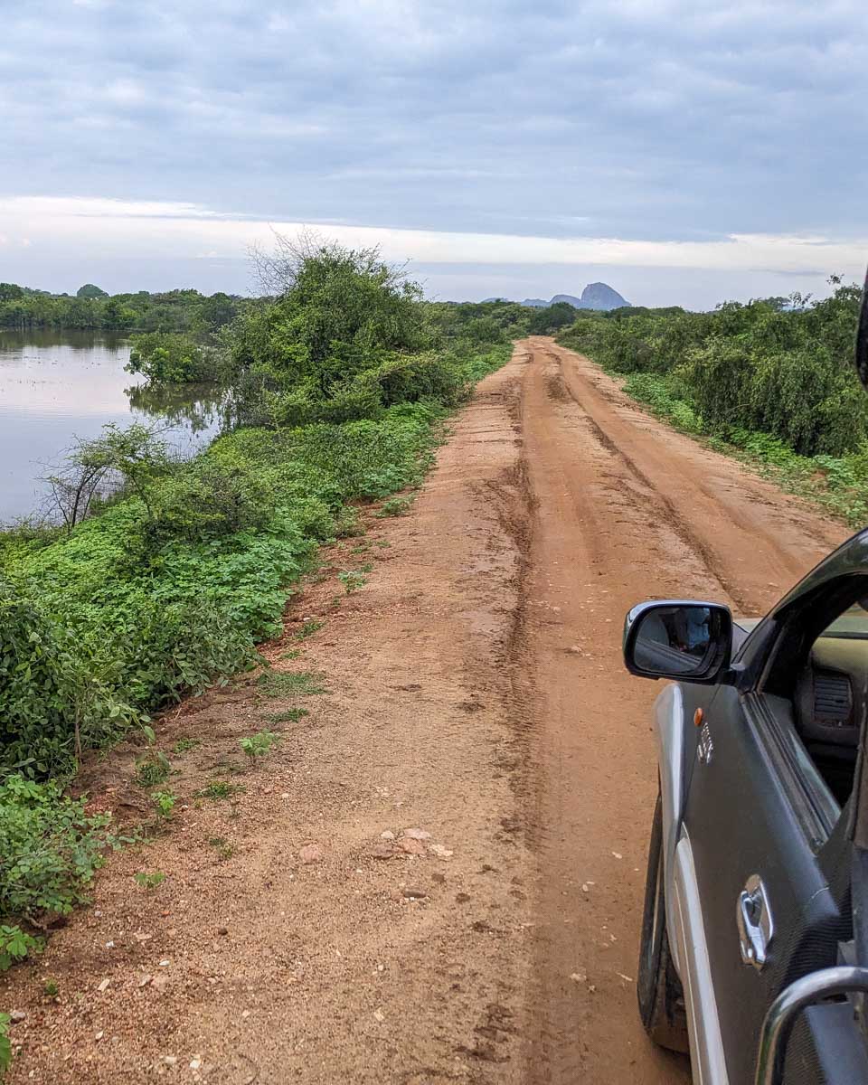 A jeep in Yala National Park Sri Lanka