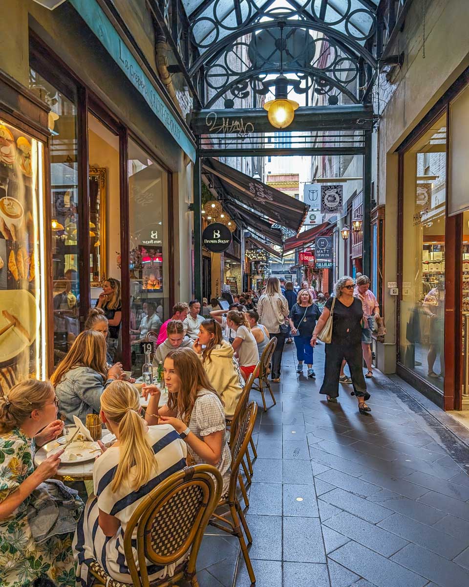 Block Arcade in Melbourne Australia