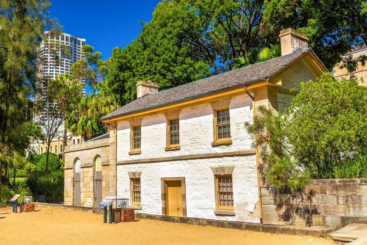 Cadmans Cottage in Sydney Australia