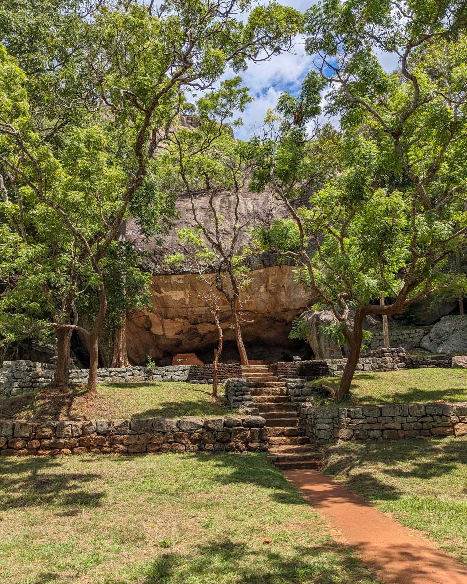 Ruins around Sigiriya Rock Sri Lanka