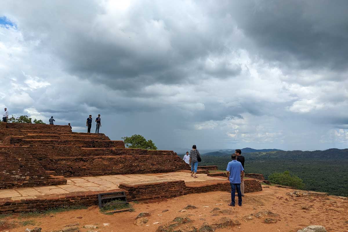 The ruins of Sigiriya Sri Lanka
