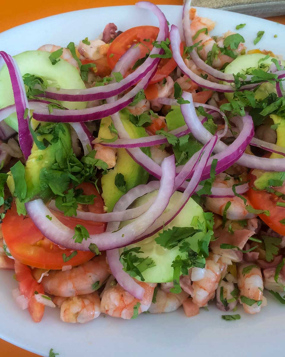 shrimp-ceviche-eaten-on-a-food-tour-in-Panama City Panama