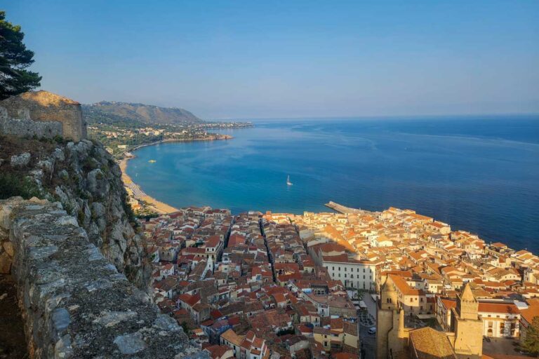 La Rocca di Cefalu Italy viewpoint
