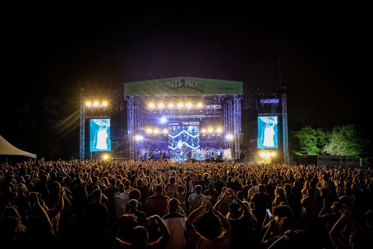 Roots Picnic Philadelphia The Roots playing USA