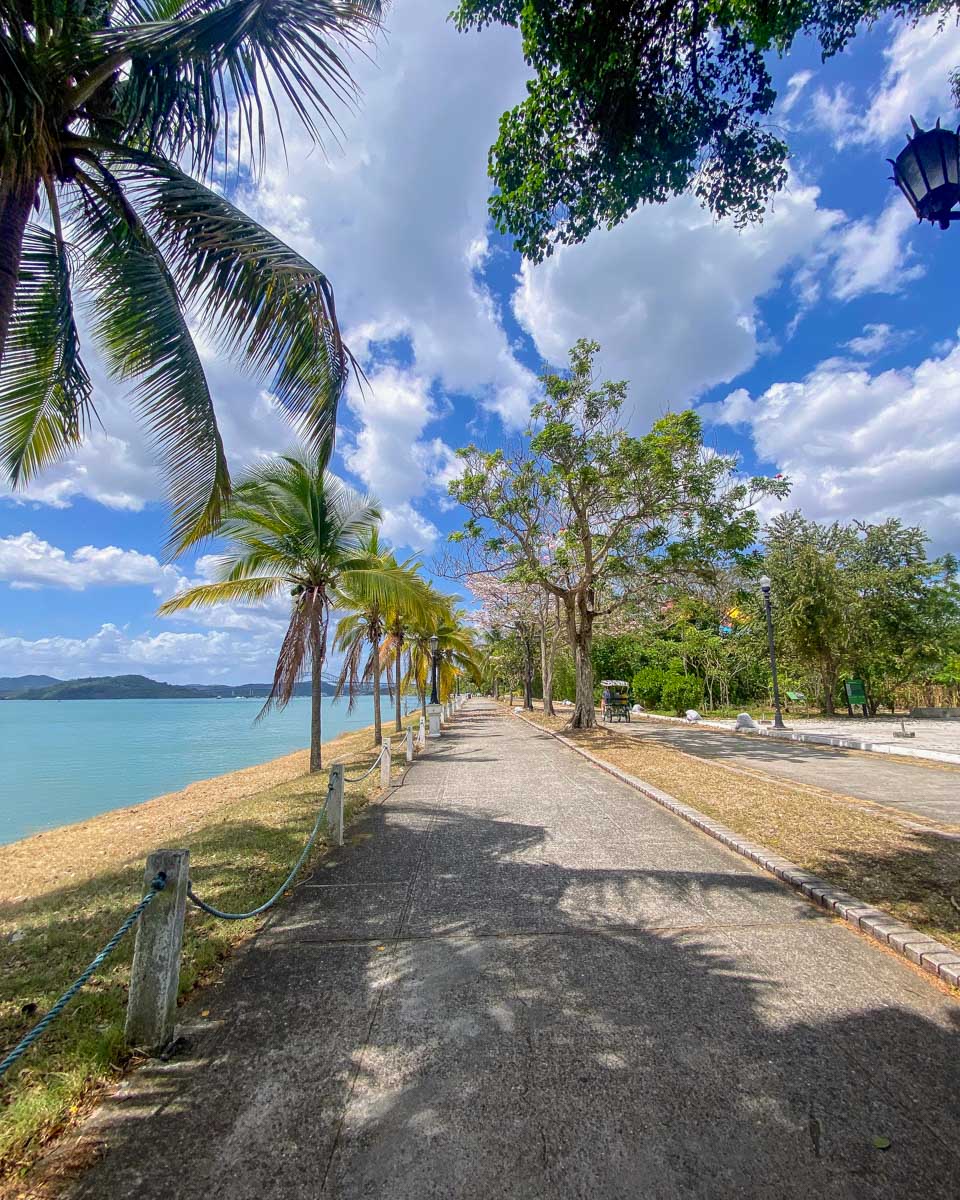 The Amador Causeway in Panama City Panama