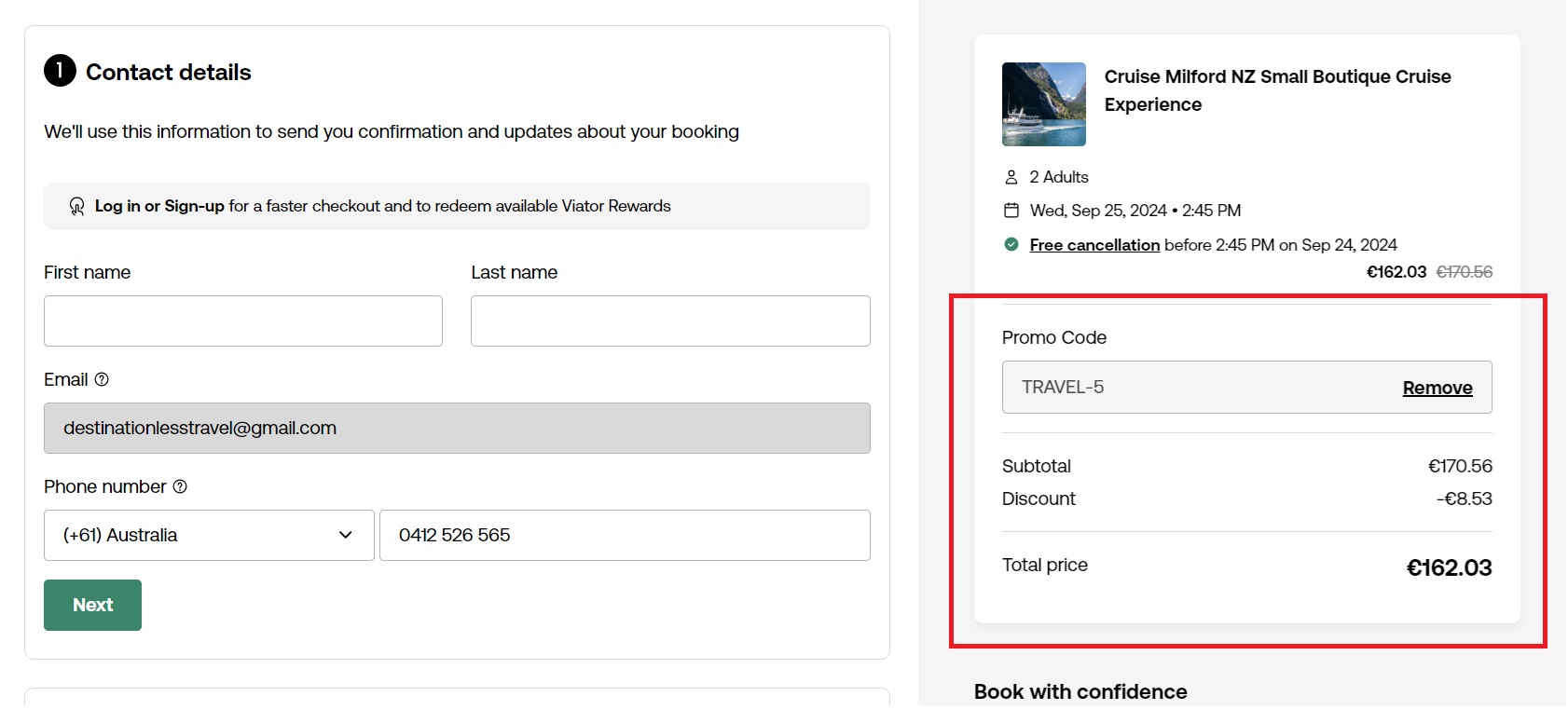 Viator Discount Code