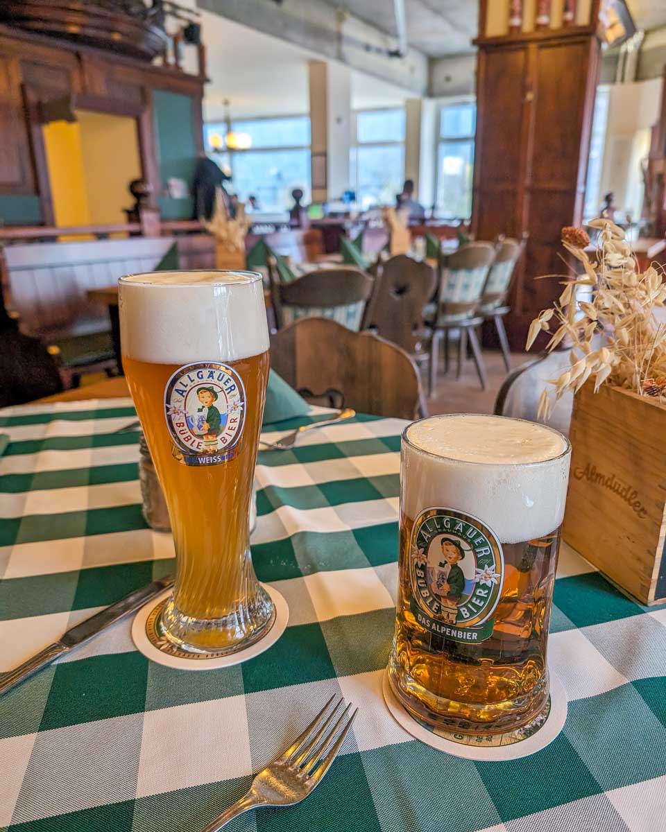 Beer in a mug in Berlin Germany