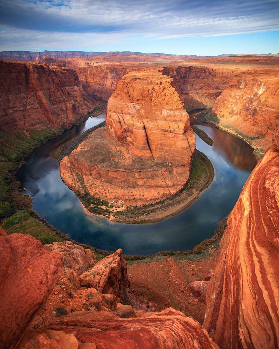 Horseshoe Bend seen on a day trip from Las Vegas, Nevada