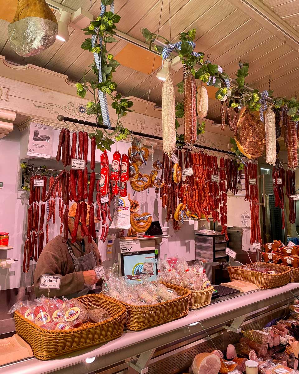 Inside a shop on a food tour in Munich Germany Fork & Walk Food Tours Munich
