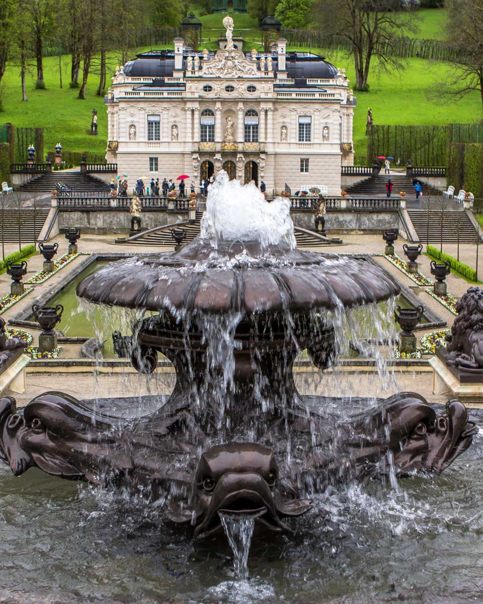 Linderhof Palace near Munich Germany