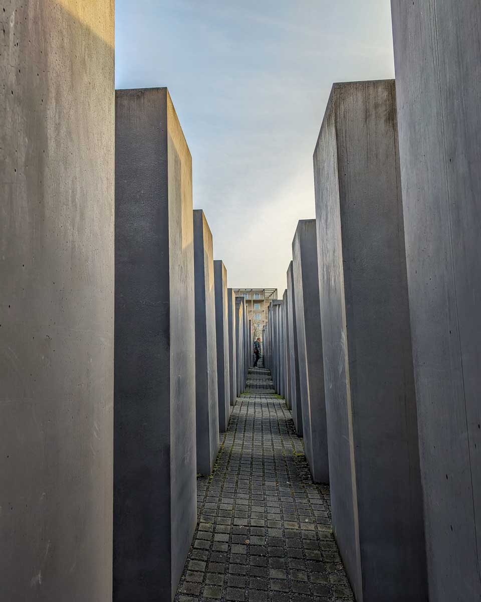 Memorial to the Murdered Jews of Europe in Berlin Germany