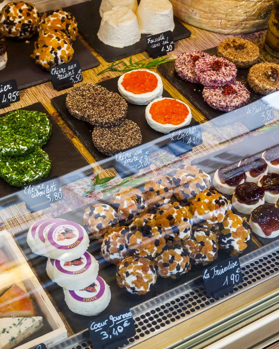 Pastries on a food tour in Paris France