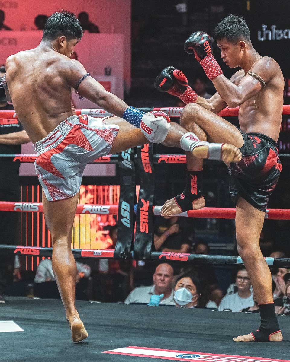 Rajadamnern Stadium Muay Thai in Bangkok Thailand
