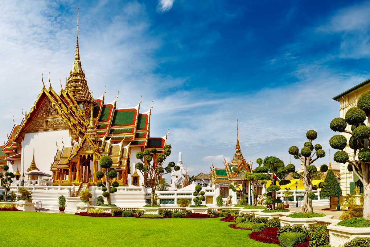 The Grand Temple in Bangkok Thailand