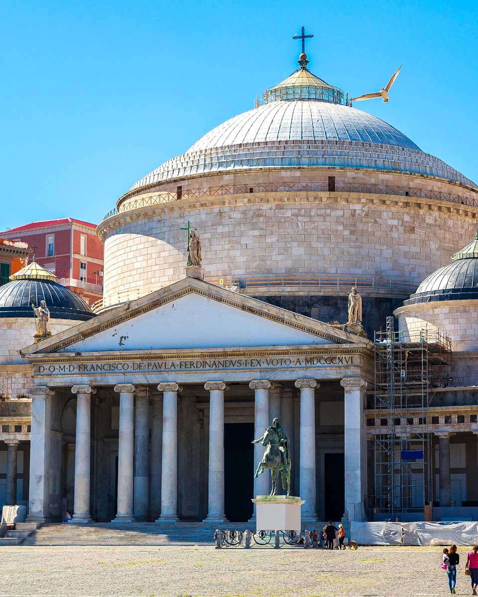 church of st francis Naples Italy
