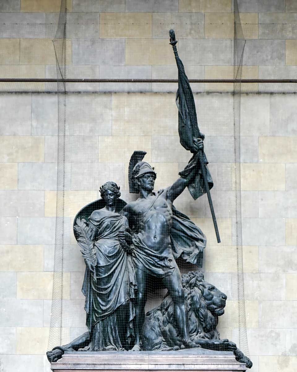 feldherrnhalle statue Munich Germany