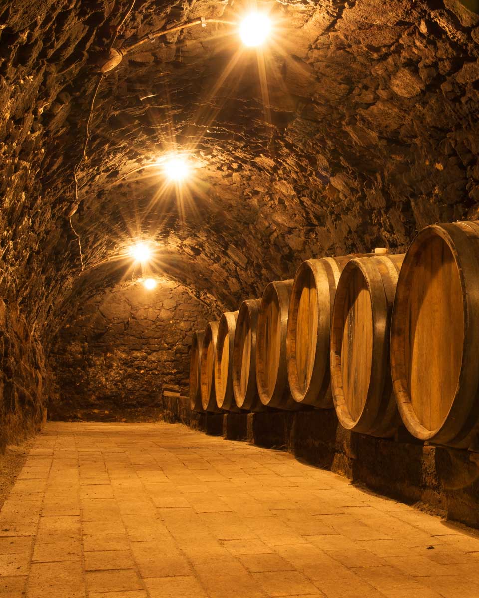 A-wine-cellar-in-Madrid Spain