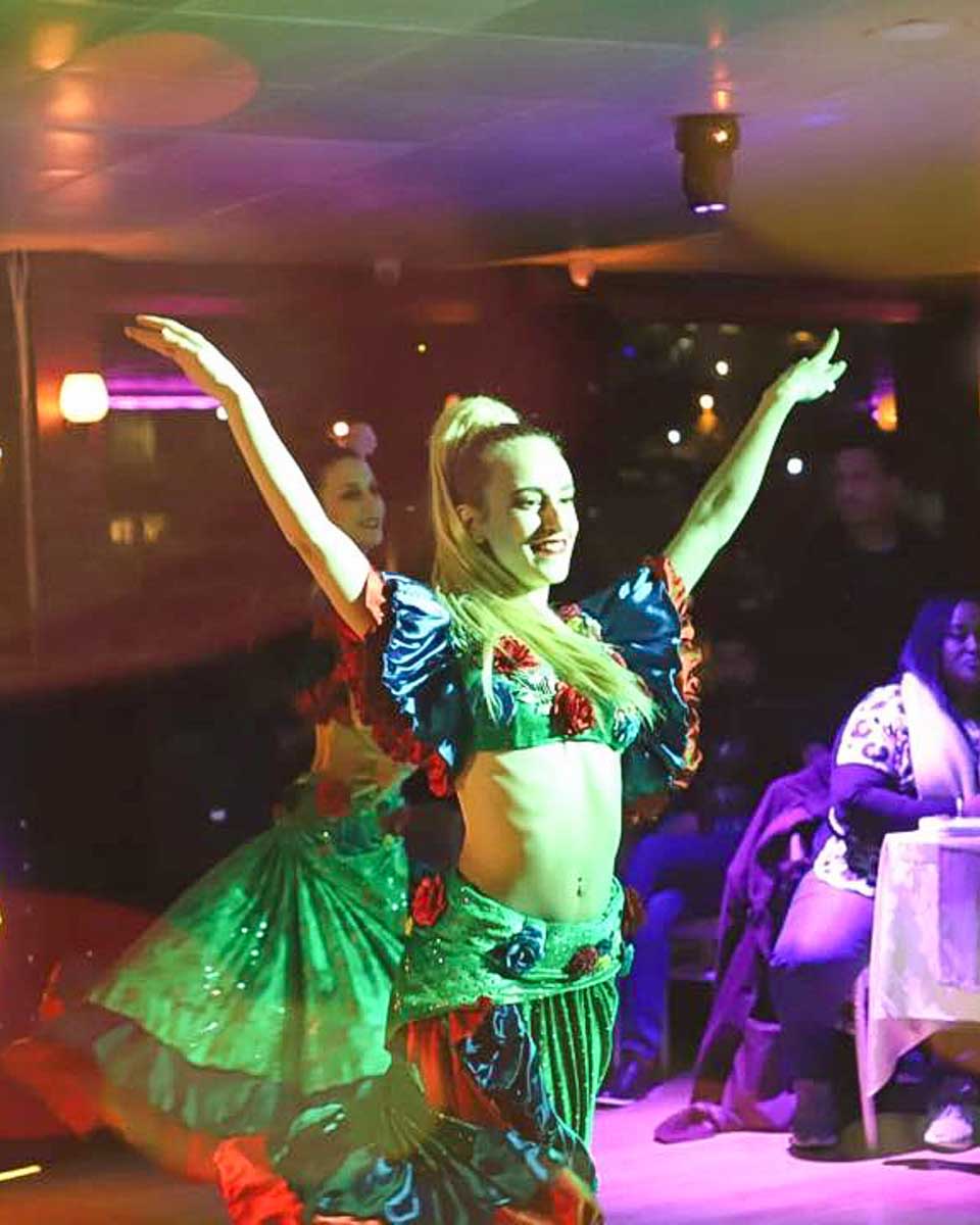 Belly dancer on a cruise in Istanbul Turkey istanbulqueentour