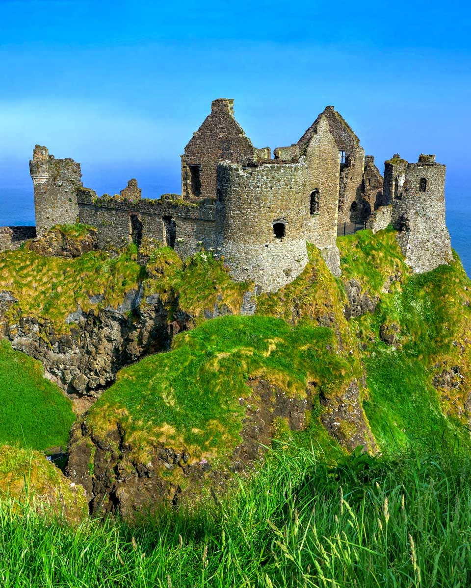 Dunluce Castle near Dublin Ireland