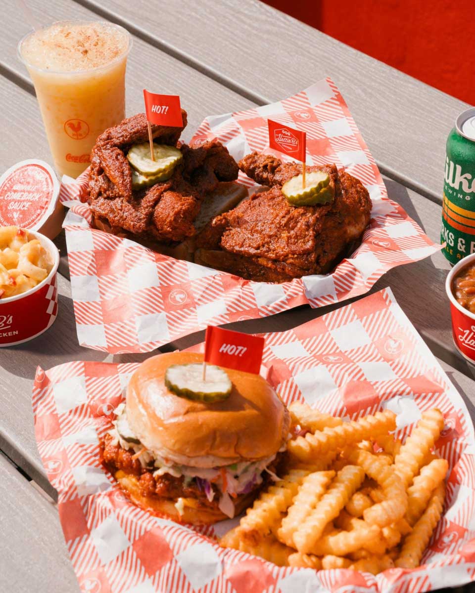 Hattie B's Hot Chicken in Nashville Tennessee 1