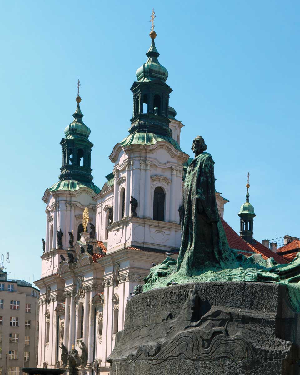 Old Town Square in Prague Czech Republic