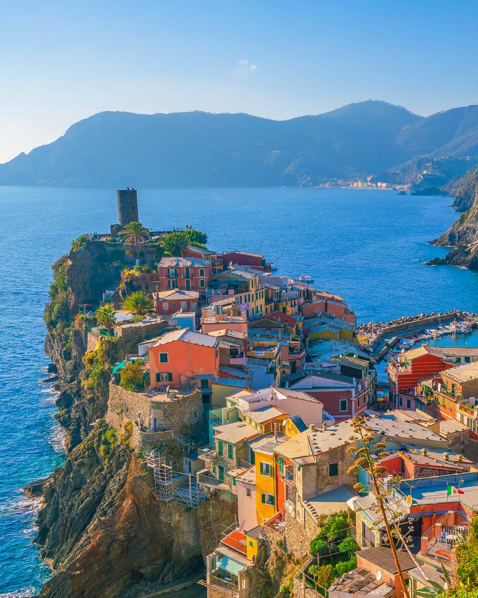 Parco Nazionale delle Cinque Terre viewpoint near Florence Italy
