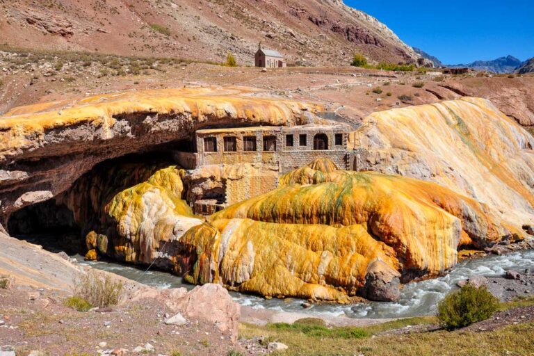 Puente del Inc Menda seen near Mendoza Argentina