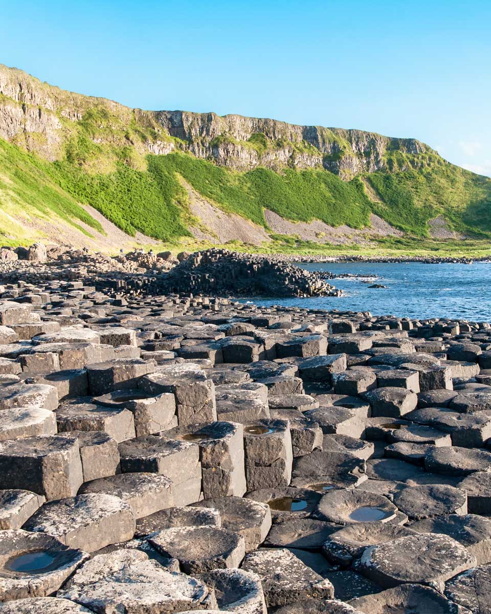 The Giants Causeway near Dublin Ireland
