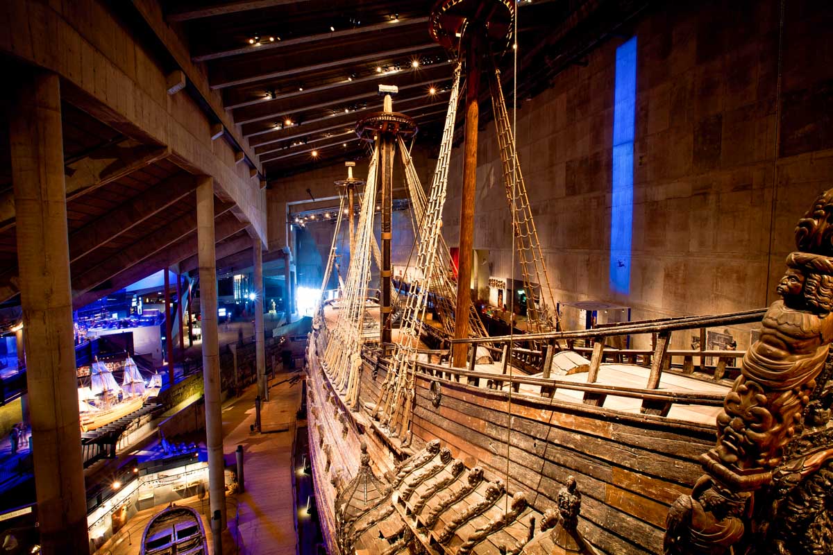 The Vasa Museum in Stockholm Sweden