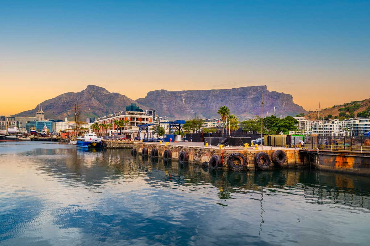 V and A Waterfront and Cape Town South Africa