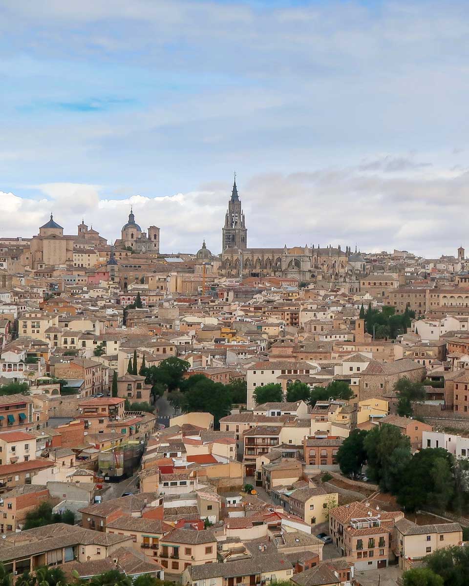 View-of-the-city-of-Toledo-Spain near madrid