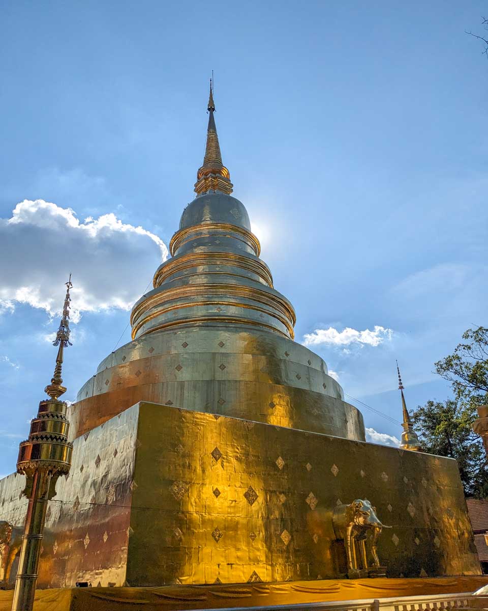 Wat Phra Singh in Chiang Mai Thailand