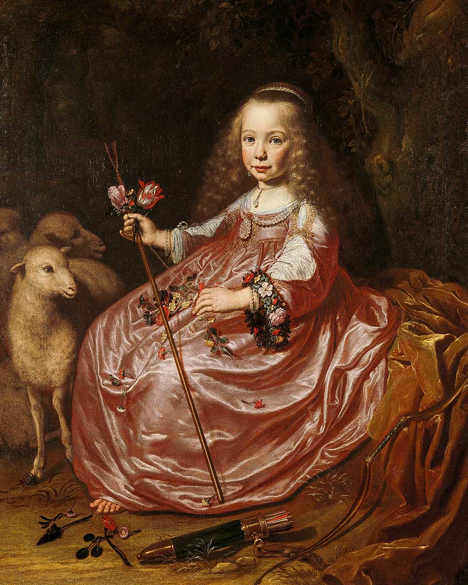 rijksmuseum art of a girl in Amsterdam Netherlands