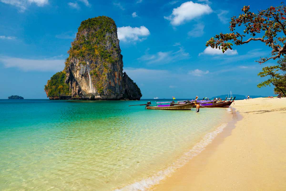 A beach near Krabi Thailand