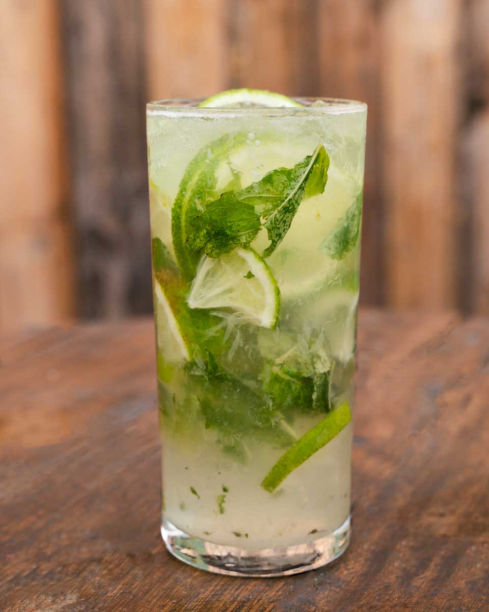 A mojito on a food tour in San Juan Puerto Rico