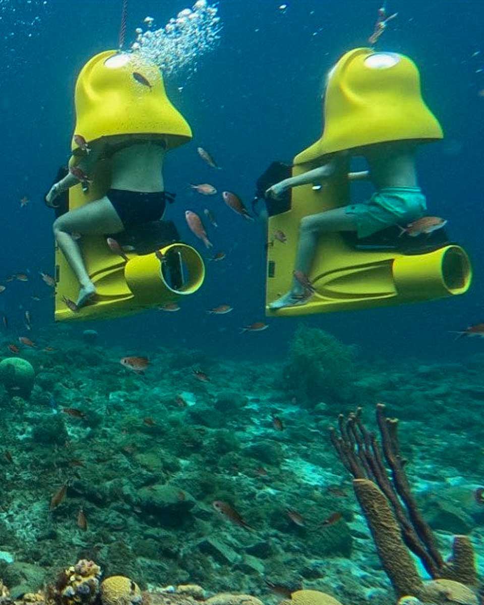 Aquafari underwater tour in Curacao 2