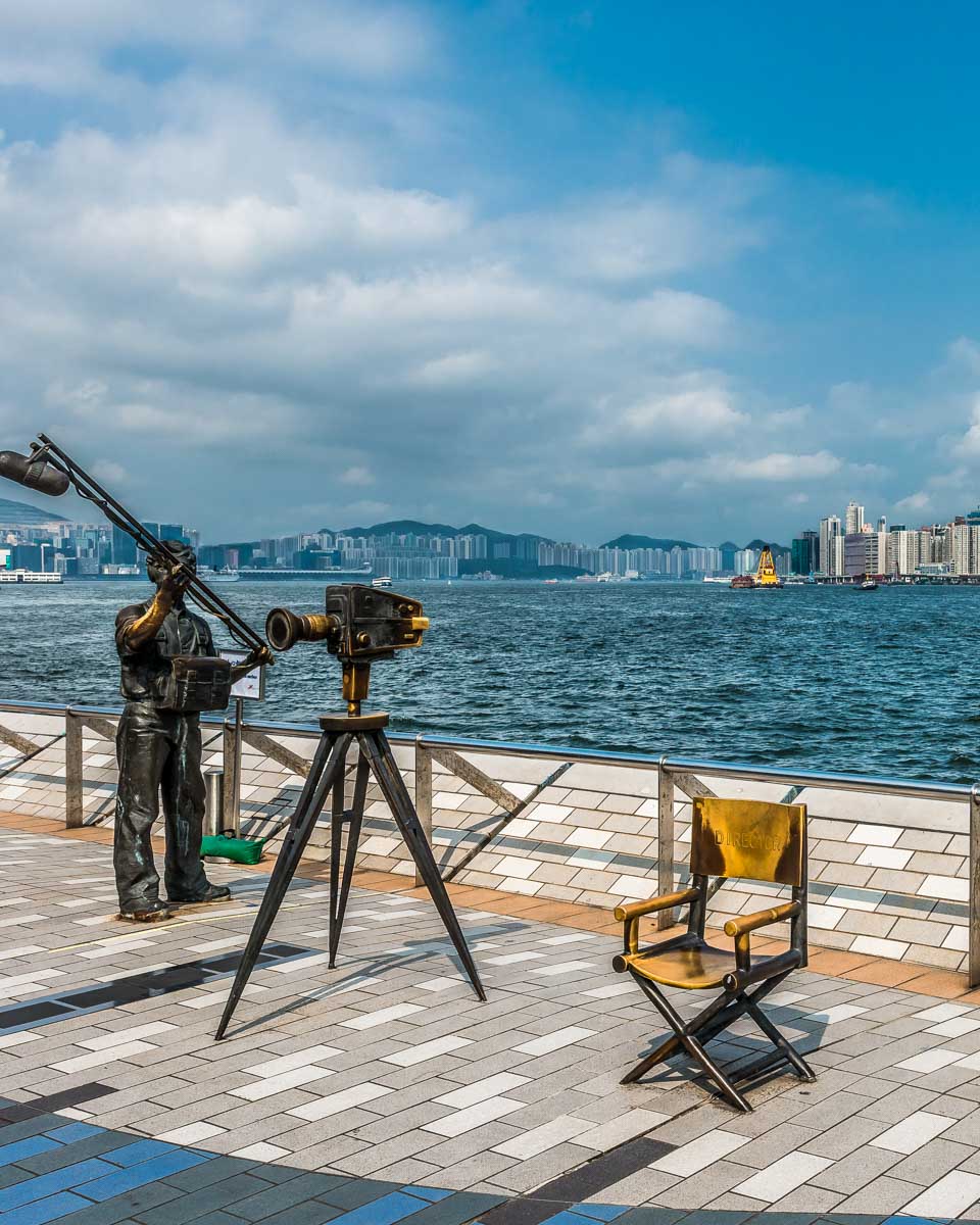 Avenue of Stars on a tour in Hong Kong