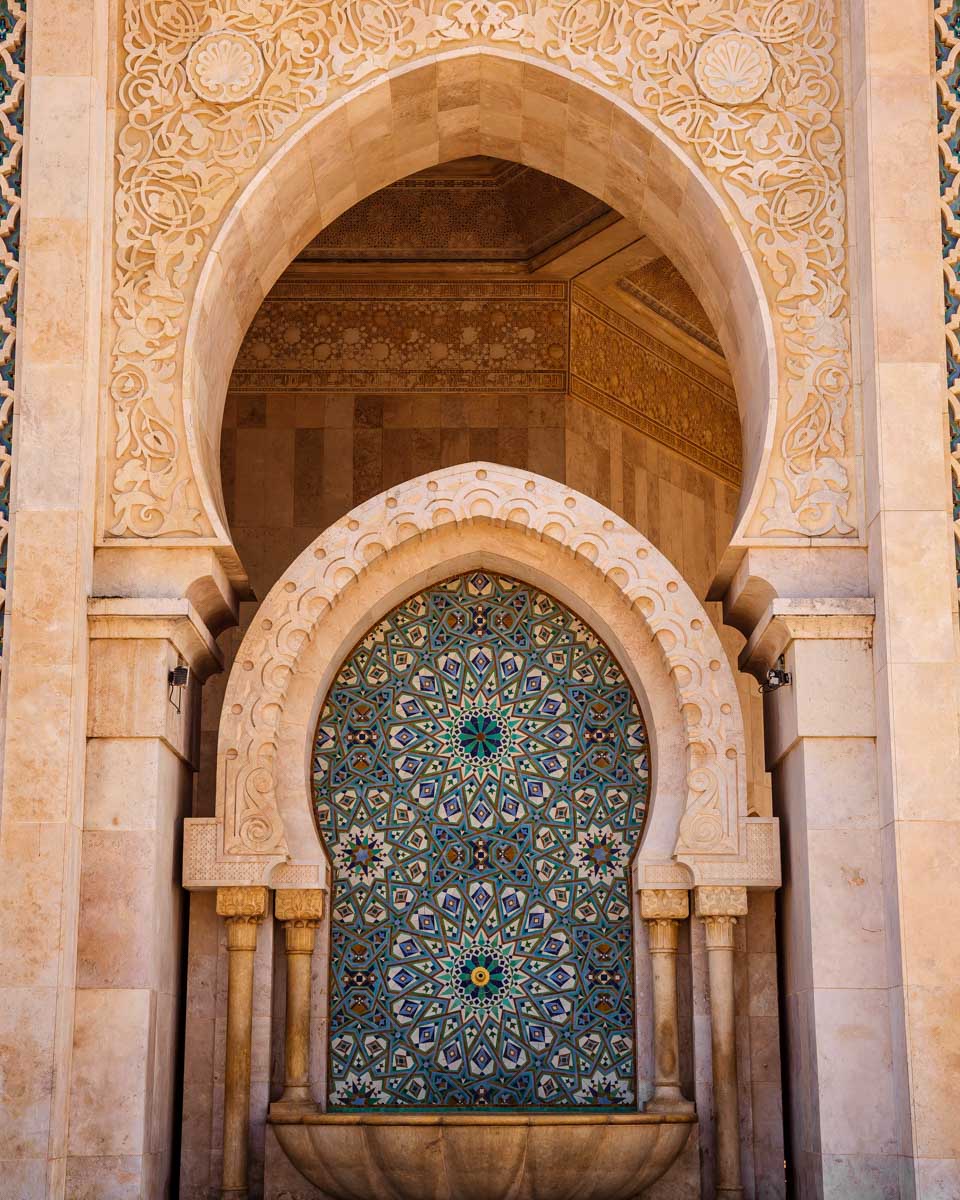 Hassan II mosque in Casablanca Morocco