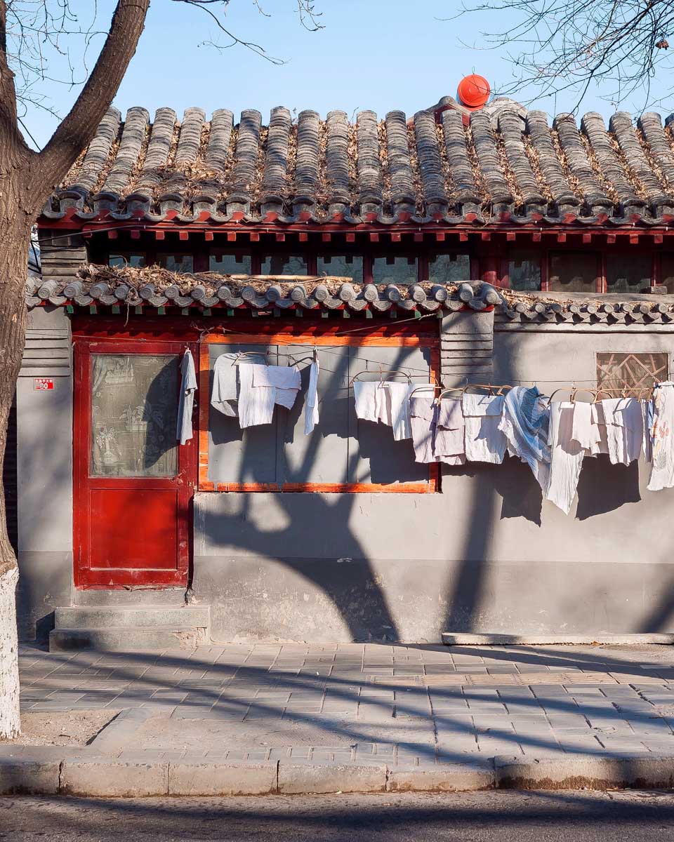 Huntong houses seen on an ebike tour in Beijing China