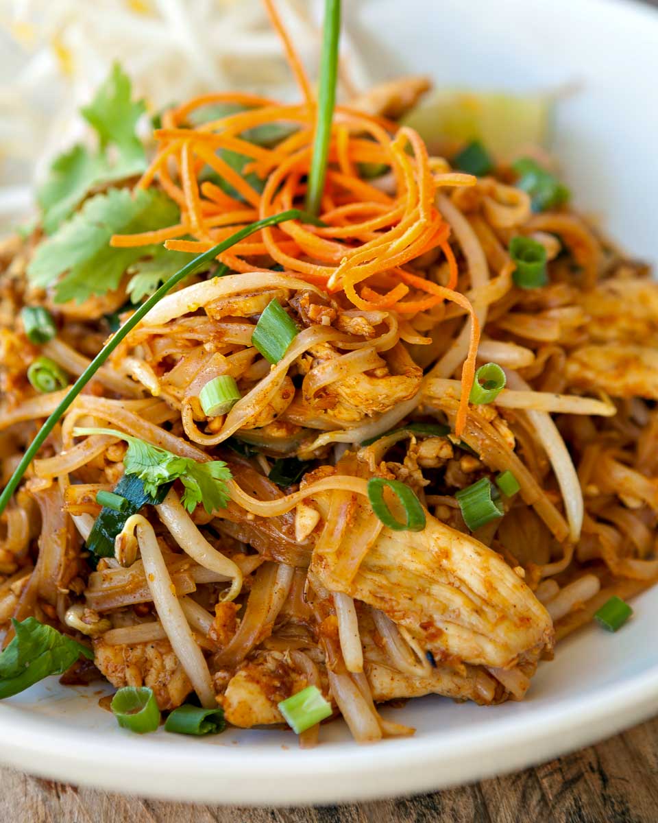 Pad-Thai-made-during-a-cooking-class-in-Koh Samui-Thailand