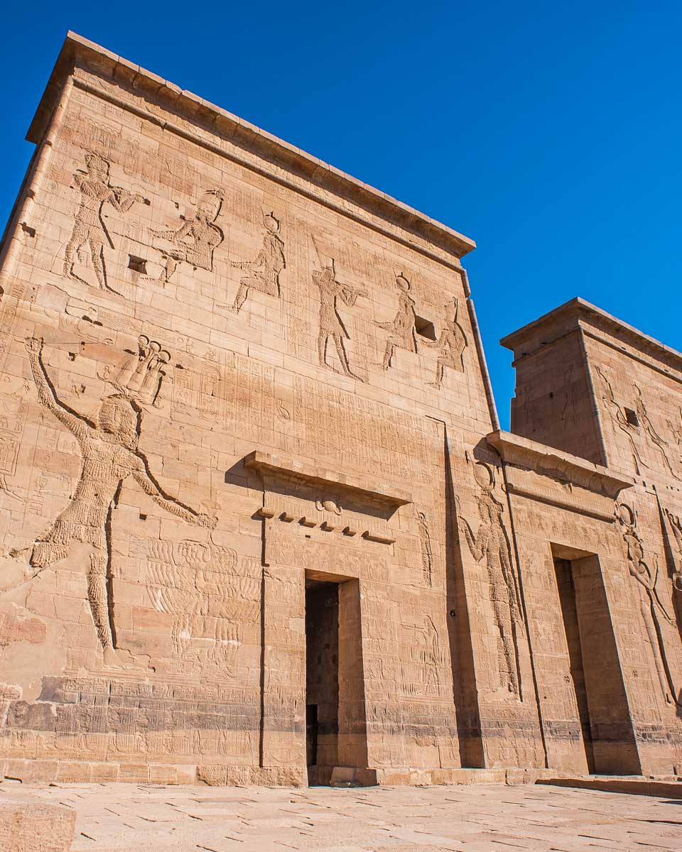 Philae Temple on a cruise from Aswan to Luxor Egypt