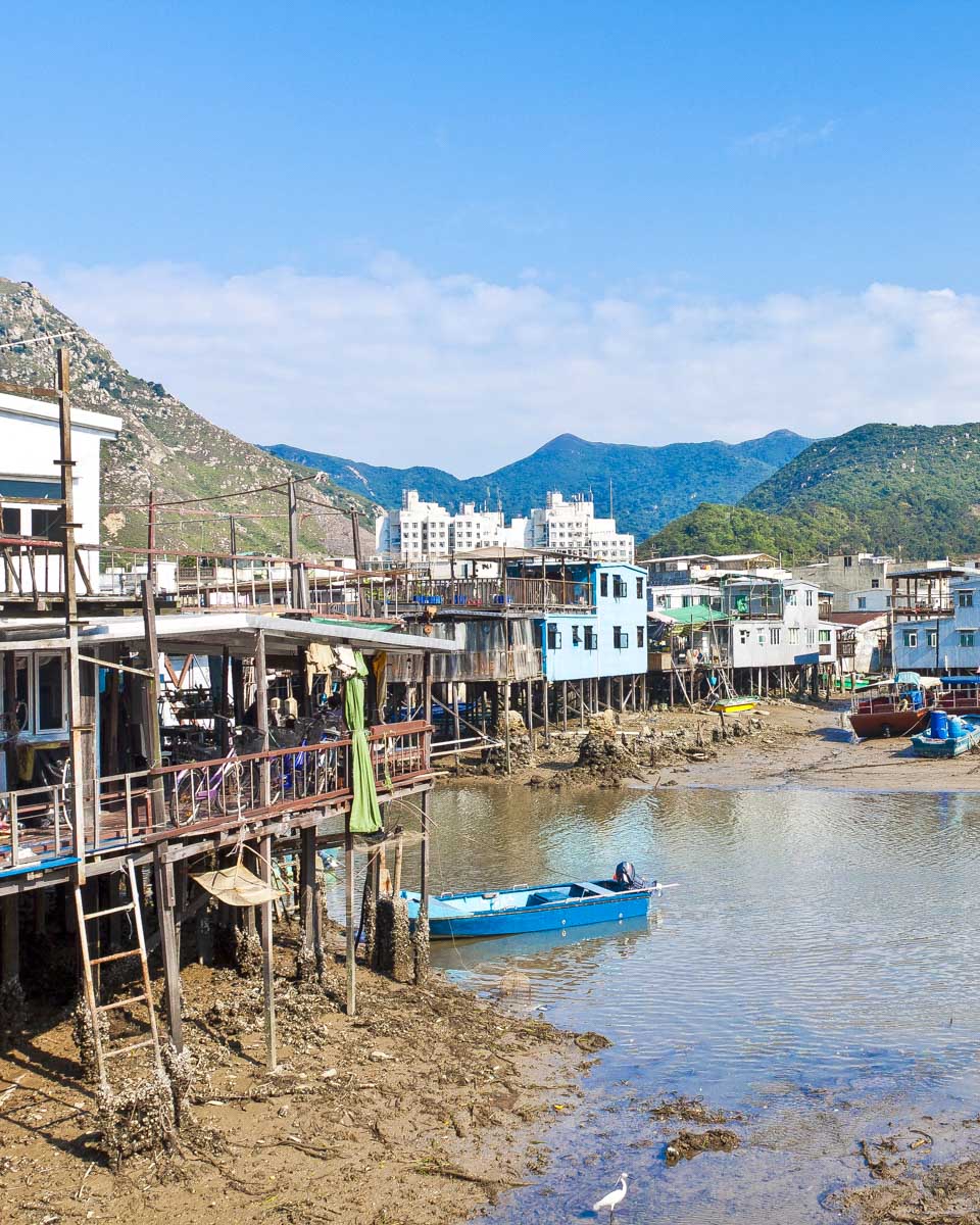 Tai O Fishing Village seen on a tour from Hong Kong