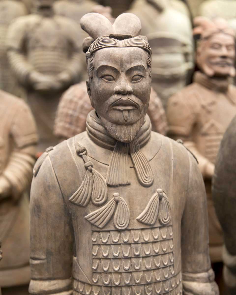 Terracotta Army seen in Xi'an on a tour from Beijing China