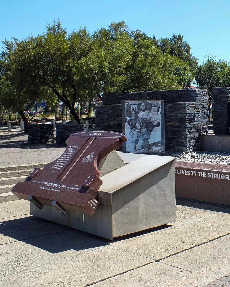 The Hector Pieterson Memorial in Johannesburg South Africa